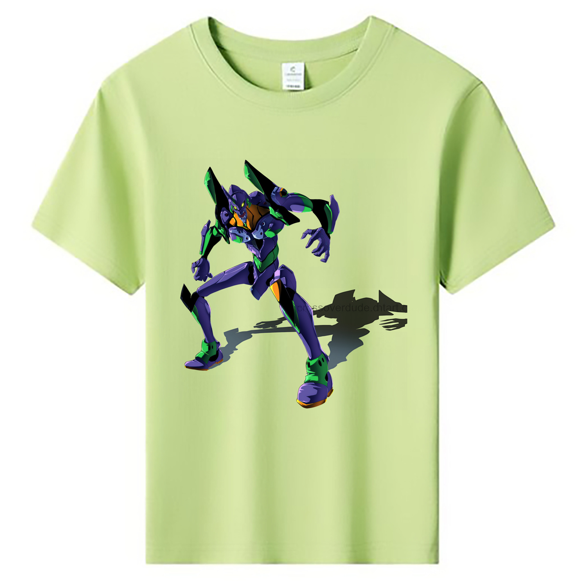 （画像用） EVA 新世紀エヴァンゲリオン 綿100％キッズTシャツ（フロントプリント）